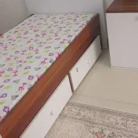 تخت نوزادی و نوجوانی همراه با تشک|تخت و سرویس خواب|تالش, هشتپر|دیوار