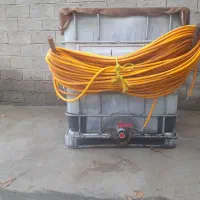 مخزن هزار لیتر ی همراه ۱۰۰ متر شیلنگ