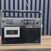 رادیو ضبط SONY اصل ژاپن اف ام دار|کلکسیون اشیاء عتیقه|قم, سید معصوم|دیوار