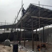 پیمانکاری ویلا اجرای سقفهای شیبدار و اسکلت