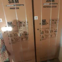یخچال وفریزر دوقلوSAM 65 استیل