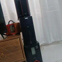دو عدد اسپیکر و یک رادیو همه باهم ۷میلیون