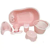 سرویس پلاستیک حمام نوزاد سیسمونی کامل|اسباب و اثاث بچه|مشهد, هفده شهریور|دیوار