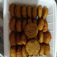 فلافل خونگی نیم پزکنجدی