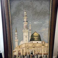 تابلو دیواری حرم حضرت  محمد در مدینه