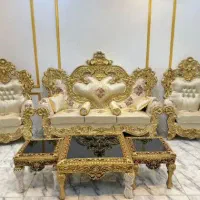 فروش ویژه مبل سلطنتی از خمینی شهر|مبلمان خانگی و میز عسلی|لنجان, |دیوار