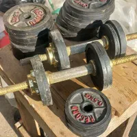 دمبل ۲۰ کیلویی متقیر|تجهیزات ورزشی|کوچصفهان, |دیوار