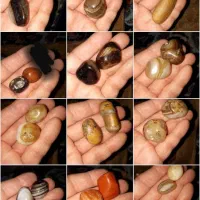 پک ۲۵ عددی سنگهای راف مختلف