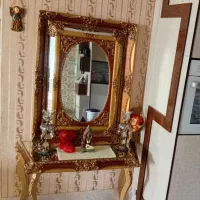 آینه شمعدان سالم در حد نو