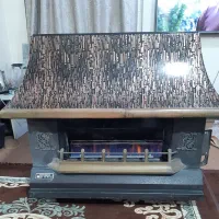 بخاری شومینه گازی طرح کلبه