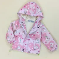 کاپشن دخترانه بچگانه طرح پونی