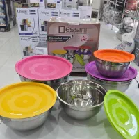 فروش ست کاسه استیل و استیل رنگی عمده و خرده