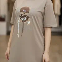 تیشرت لانگ زنانه و دخترانه
