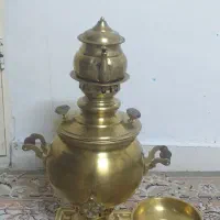 سماور برنجی یا ذغالی