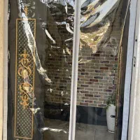 پرده طلق شیشه ای/ پرده مگنتی فول مگنت/پرده آهن ربا