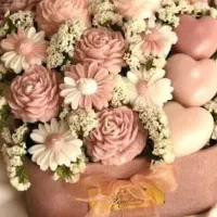 ساخت دسته گل جاودان(شمع)