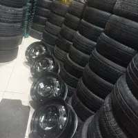 فروش انواع لاستیک دسته دوم و استوک زیر صفری|قطعات یدکی و لوازم جانبی|رشت, نیروی دریایی|دیوار