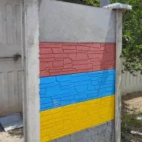دیوار سبک بتنی/ دیوار محوطه/ دیوار پیش ساخته ارزان|مصالح و تجهیزات ساختمان|کاشان, دروازه فین|دیوار