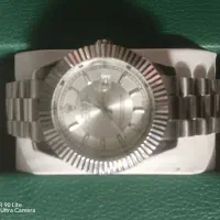 ساعت طرح دیت جاست رولکس سیلور