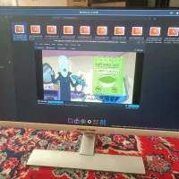 مانتیور 24 اینچ IPS سفید رنگ مسترتک