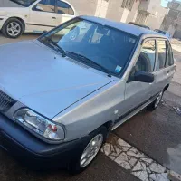 پراید ۱۴۱ نقره ای دوگانه کارخانه شاسی پلم