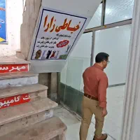 اجاره مغازه در پاساژ ددش زاده روبروی املاک میرزایی|اجارهٔ مغازه و غرفه|مشگین شهر, |دیوار