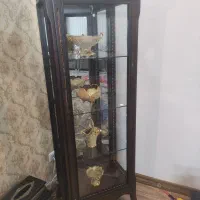 بوفه چوبی یا گنجینه چوبی|بوفه، ویترین، کنسول|تنکابن, |دیوار