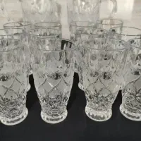 دو دست پارچ ولیوان