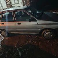 پراید 87نقره ای