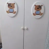 سرویس خواب کودک و نوجوان همرا فرش و پرده تدی خرسه|تخت و سرویس خواب|بیرجند, |دیوار