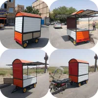 گاری وانت موتوری بودی هندا فلافلی سیار غرفه کاسبی|ماشین‌آلات صنعتی|ایرانشهر, |دیوار