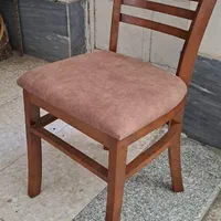 صندلی غذاخوری ۳عدد تولید شده با چوب راش