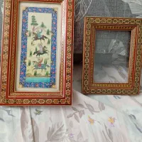 دو عدد قاب خاتم اصفهان