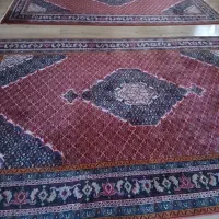 یک جفت فرش طبیعی ریز ماهی|فرش|اردبیل, |دیوار