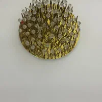 لوستر با گوی های کریستالی بسیار مدرن و زیبا|لوستر و چراغ آویز|شیراز, غدیر جنوبی|دیوار