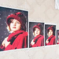 تابلو فرش چهره|تابلو فرش|یزد, |دیوار