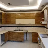 فروش ۸متر کابینت هایگلاس با هود و سینک|جاکفشی، کمد، دراور|تنکابن, |دیوار