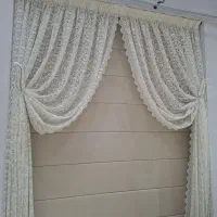 انواع پرده های تور لب حاشیه ی جدید