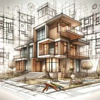 معماری داخلی - نقشه کشی - پلان - نما و جواز ساخت|خدمات پیشه و مهارت|کیش, |دیوار