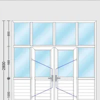 درب و پنجره دوجداره عصر جدید|مصالح و تجهیزات ساختمان|بندر ماهشهر, |دیوار