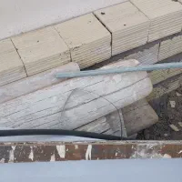 تخته بنایی یا گچ کار با بشکه  کج کاری|مصالح و تجهیزات ساختمان|بم, |دیوار