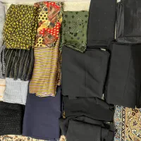 تعدادی پارچه نونو قیچی نخورده مخمل چادری|لباس|تهران, شهرک آپادانا|دیوار