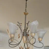 لوستر پنج شاخه در حد نو