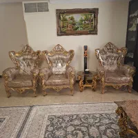 مبل سلطنتی در حد نو|مبلمان خانگی و میز عسلی|تهران, شاهین|دیوار
