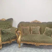 مبلمان ۷ نفره به همراه میز عسلی