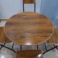 میز و صندلی تاشو مناسب برای کافه،فست فود،بالکن و..|میز و صندلی غذاخوری|رشت, سعدی (تختی)|دیوار