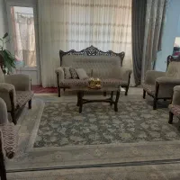 مبلمان استیل ۹ نفره با جلو مبلی