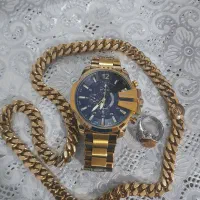 گردنبند وساعت