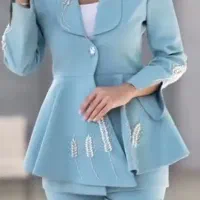 کت و شلوار زنانه مجلسی