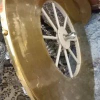 ۲ لوستر برنجی ۸۰ و ۶۰ س۲ دیوار کوب بزرگ کریستال|لوستر و چراغ آویز|تهران, سنائی|دیوار